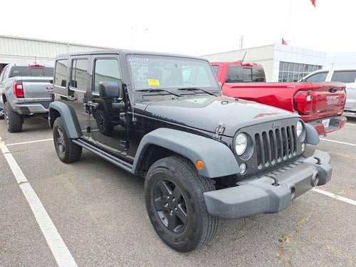 2016 Jeep Wrangler Unlimited Black Bear