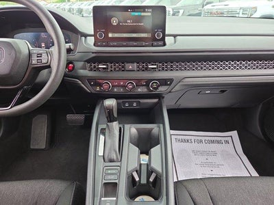 2025 Honda Accord Sedan SE
