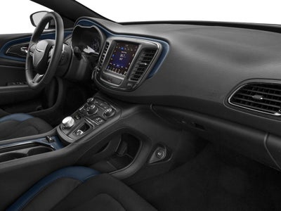 2016 Chrysler 200 4dr Sdn S FWD