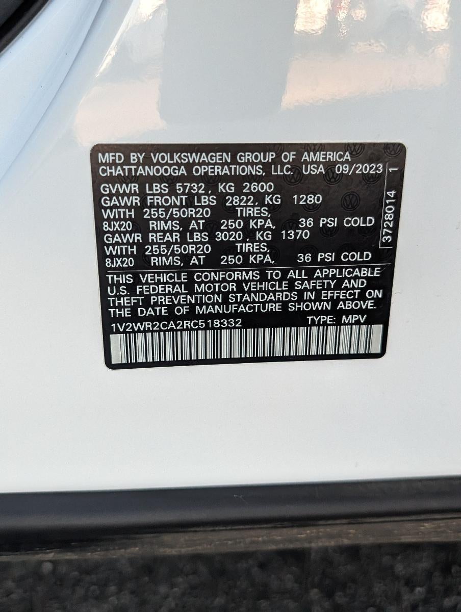 2024 Volkswagen Atlas 2.0T SE w/Technology FWD
