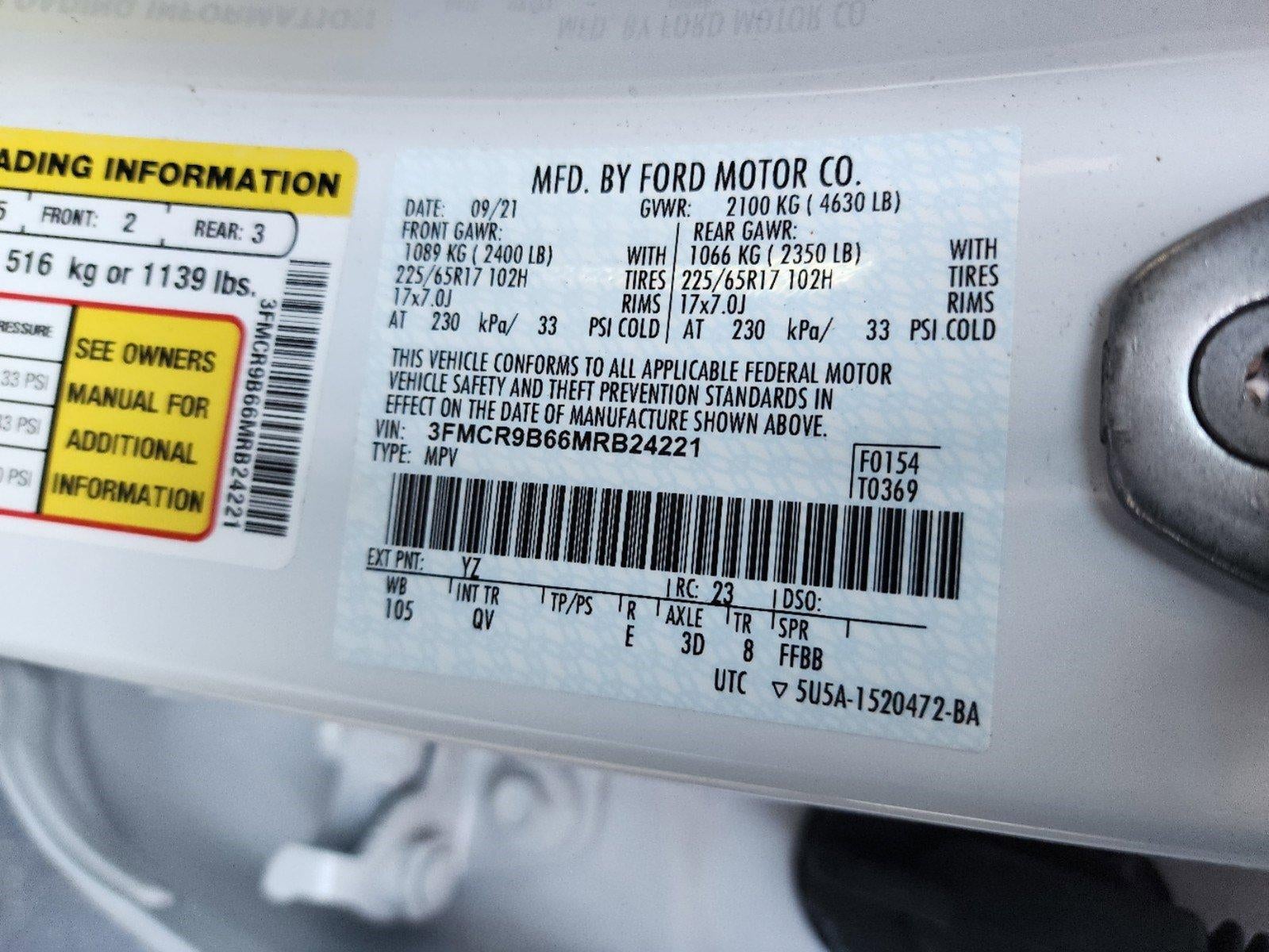 2021 Ford Bronco Sport Big Bend 4x4