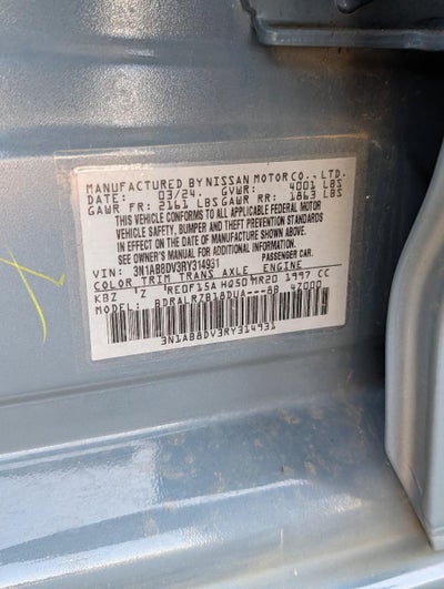 2024 Nissan Sentra SR CVT