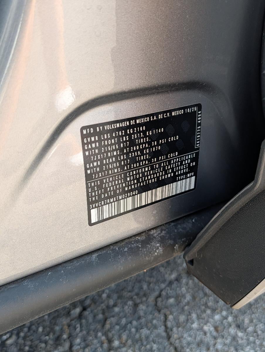 2026 Volkswagen Tiguan S FWD