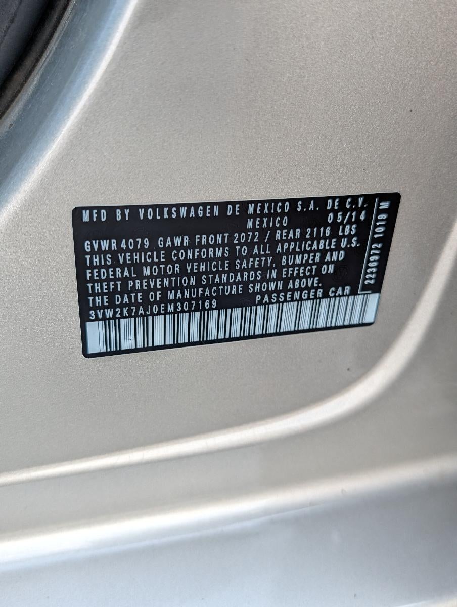 2014 Volkswagen Jetta 4dr Auto S Sedan