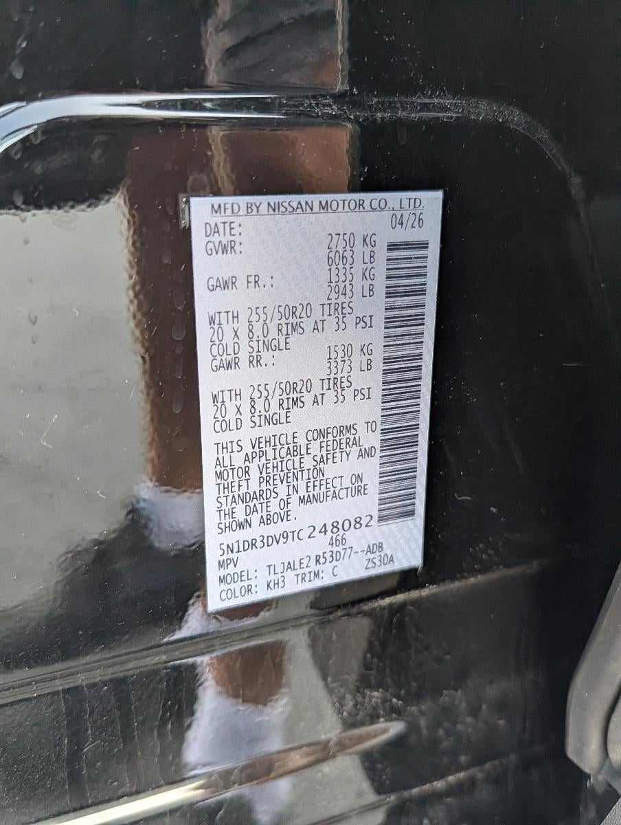2026 Nissan Pathfinder Platinum 2WD