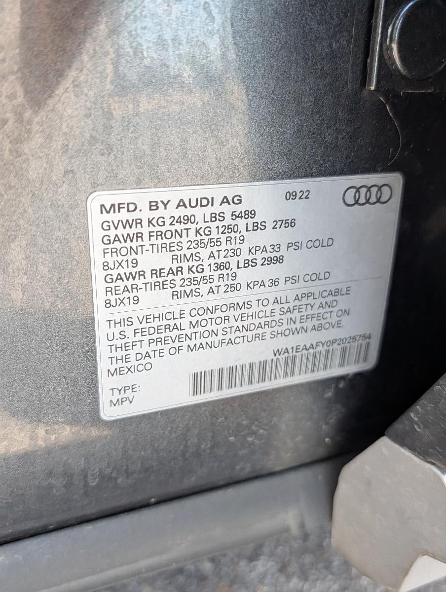 2023 Audi Q5 S line Premium Plus 45 TFSI quattro