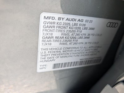 2023 Audi Q3 S line Premium Plus 45 TFSI quattro