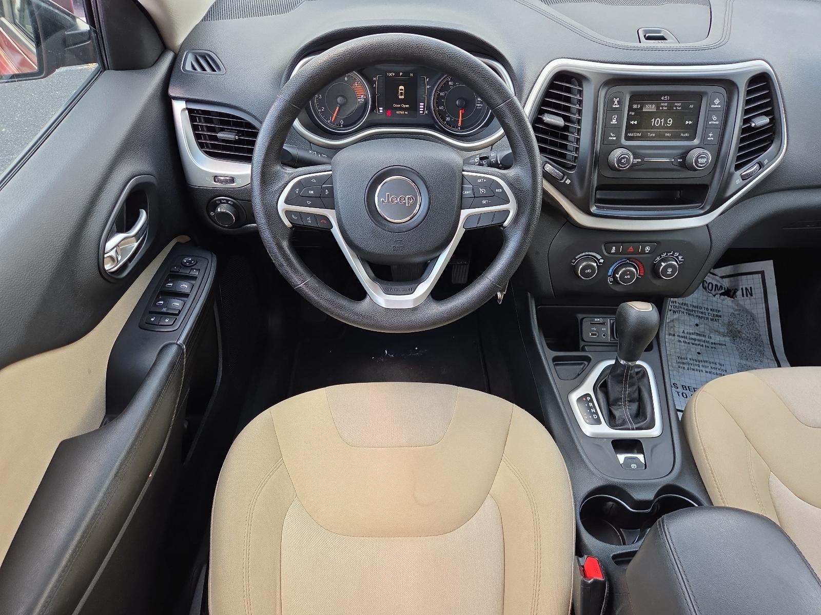 2016 Jeep Cherokee FWD 4dr Sport