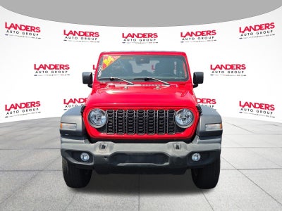 2024 Jeep Wrangler Sport S 4 Door 4x4