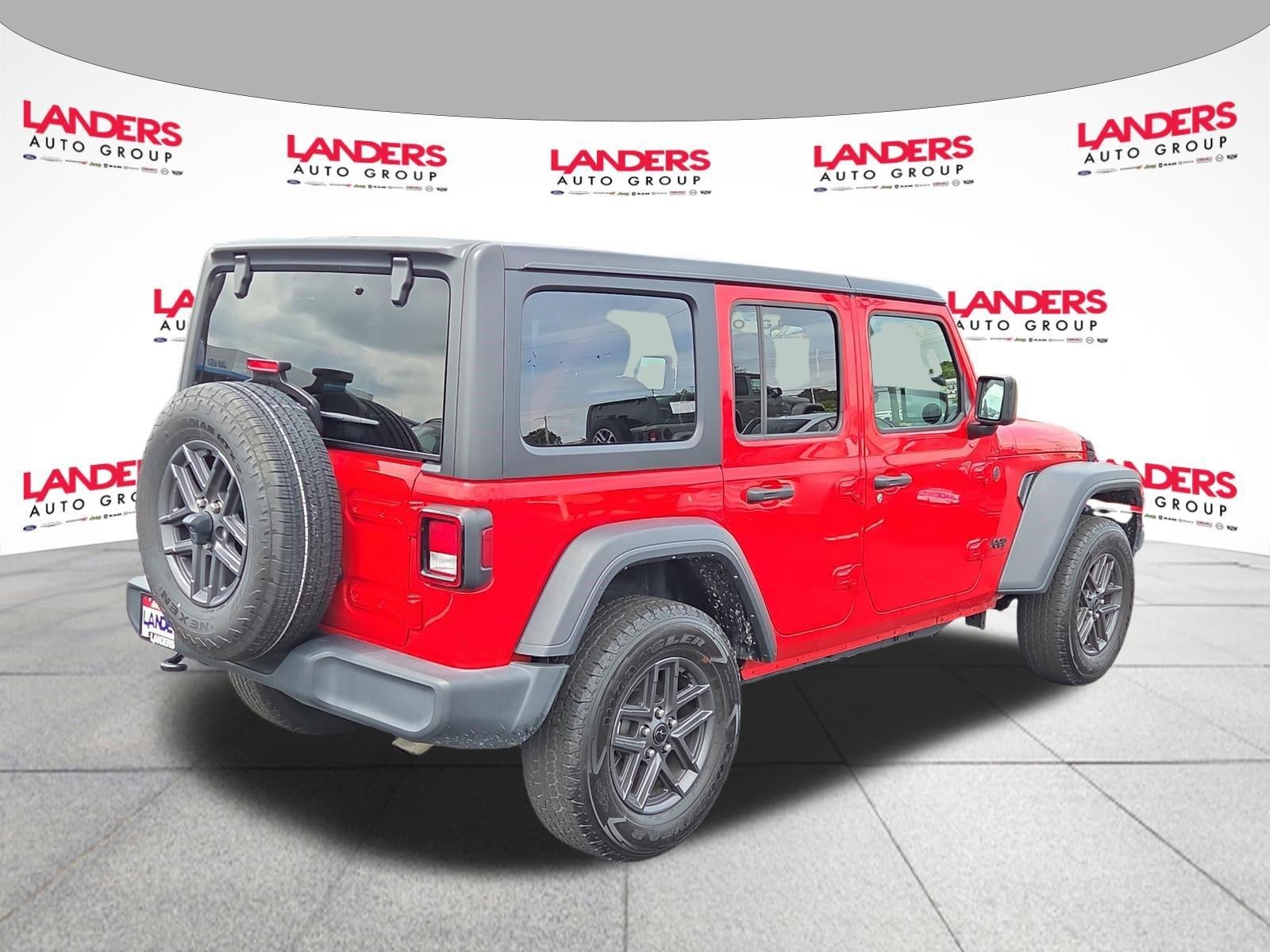 2024 Jeep Wrangler Sport S 4 Door 4x4