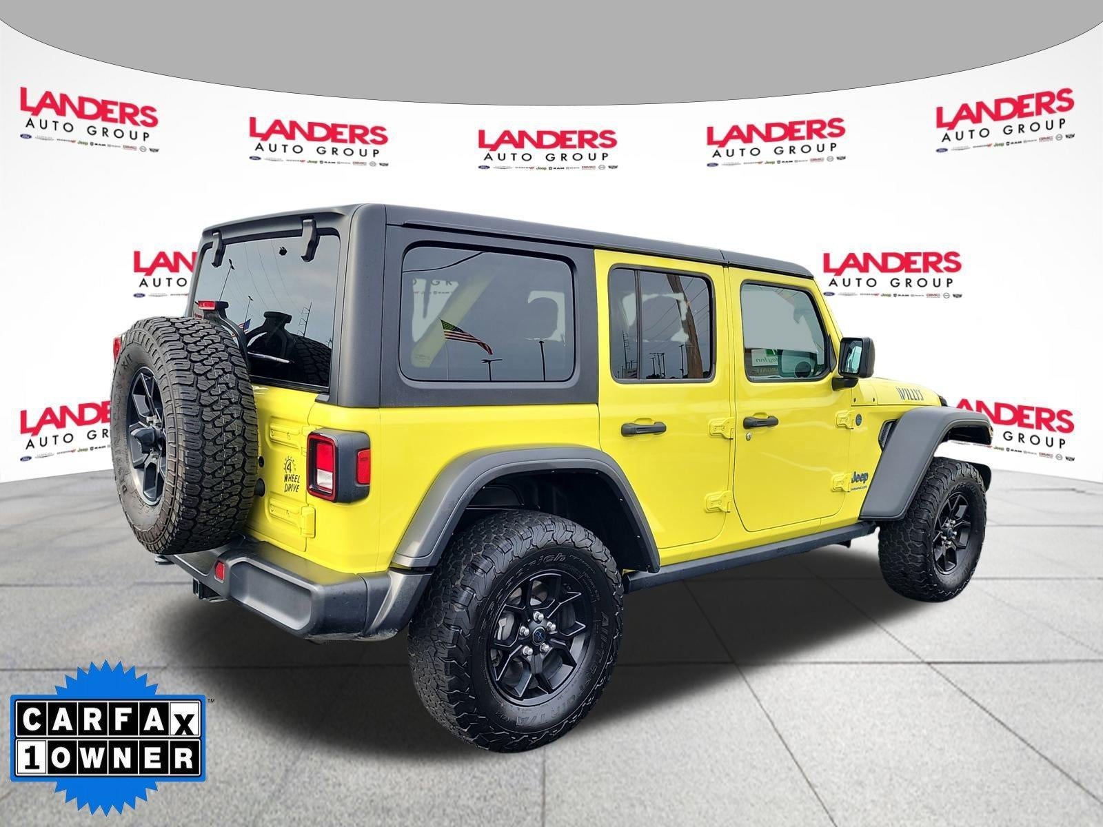 2024 Jeep Wrangler 4xe Willys 4x4