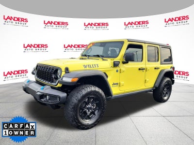 2024 Jeep Wrangler 4xe Willys 4x4