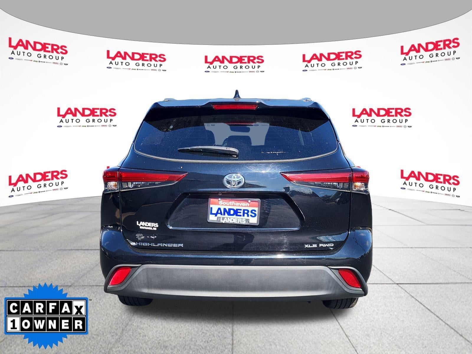 2022 Toyota Highlander XLE AWD (Natl)