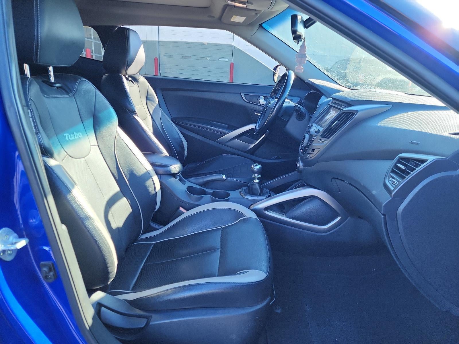 2014 Hyundai VELOSTER 3dr Cpe Man Turbo w/Black Int