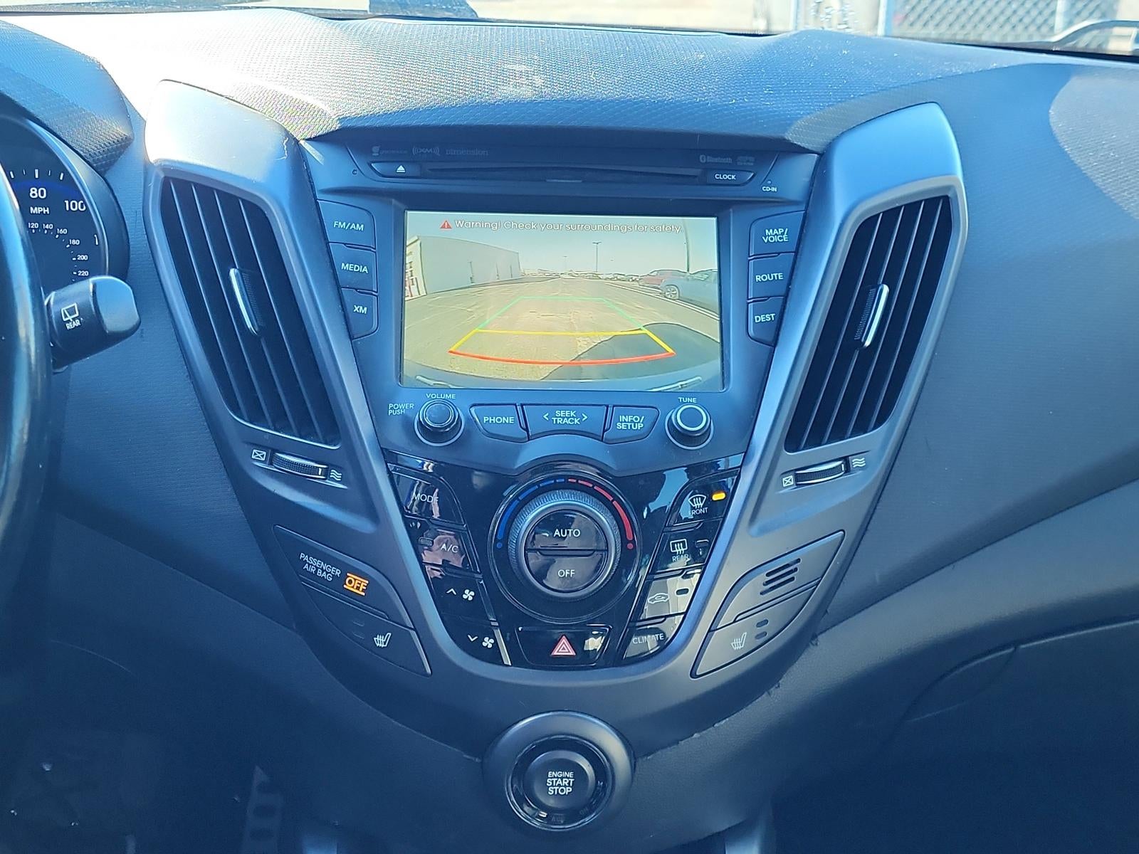 2014 Hyundai VELOSTER 3dr Cpe Man Turbo w/Black Int