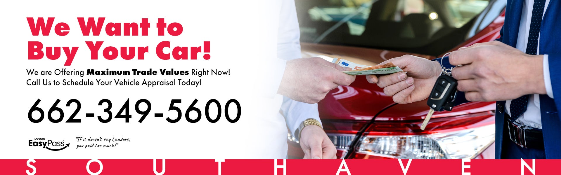 We Want to Buy Your Car